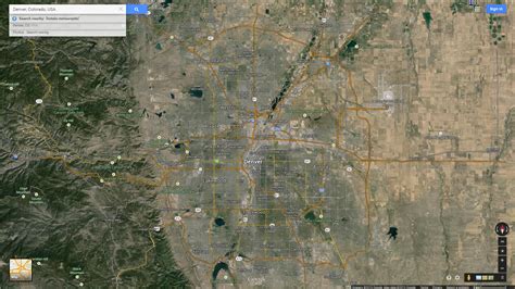 Denver, Colorado Map