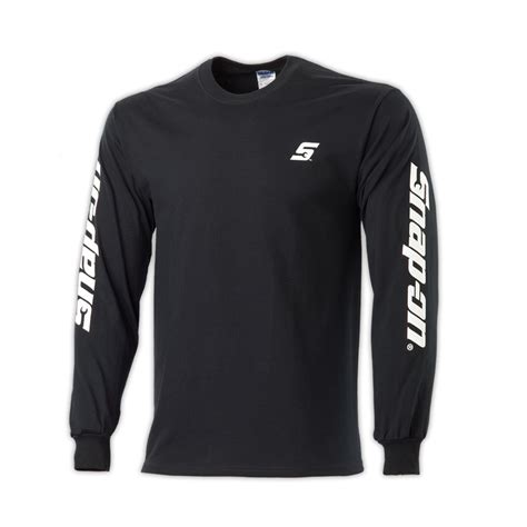 Black Long Sleeve T-Shirt: Snap-on Consumer