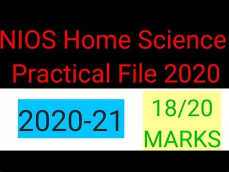 NIOS Home Science Practical 的图像结果