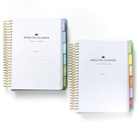 2026 Daily Planners - Sprouted Planner