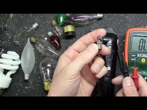 How to Check LED Light Bulb with Multimeter 的图像结果
