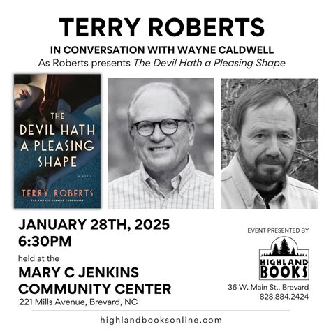 Terry Roberts in conversation with Wayne Caldwell, 36 W. Main Street ...