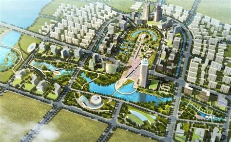 上海市松江新城国际生态商务区城市风貌控制与城市设计-城市规划-上海柏创国际