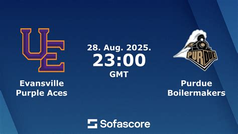 Evansville Purple Aces vs Purdue Boilermakers live score, H2H and ...