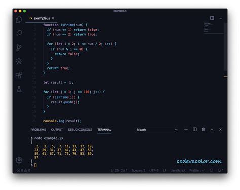 Prime Number Code in JavaScript 的图像结果