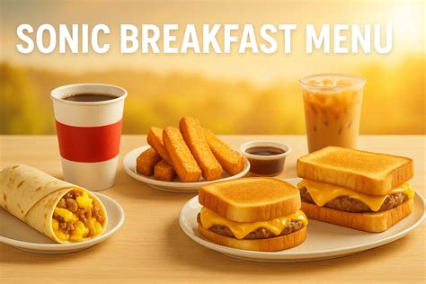 Sonic Breakfast Hours