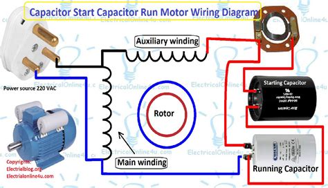Start/Run Capacitor Wiring Diagram: Complete Connection Guide 2026 ...