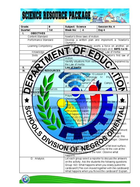 Lesson Plan On Inertia 的图像结果