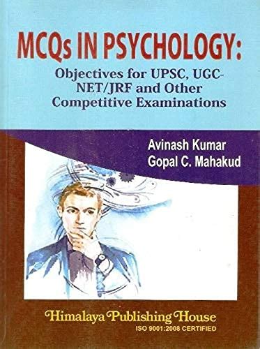 Buy MCQs IN PSYCHOLOGY: Objectives for UPSC, UGC-NET/JRF and Other ...