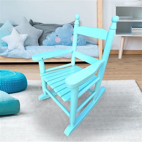 Children Rocking Chair Indoor Outdoor,Solid Wood Rocker Chair,Durable ...