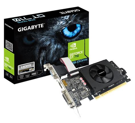 Tarjeta video GIGABYTE NVIDIA GeForce GT 710, 2GB DDR3 64bit | Blue ...