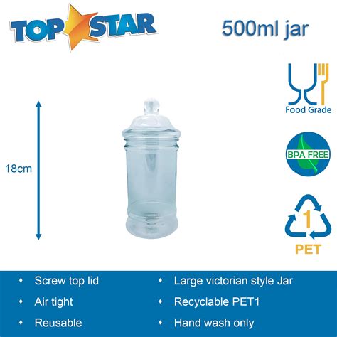 Vintage Victorian Pick & Mix Candy Buffet Kit - 8 Jar Pack & Silver ...