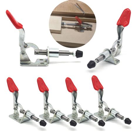 Buy Push Pull Action Toggle Clamps 6 PACK 301AM Latch Anti-slip Hand ...