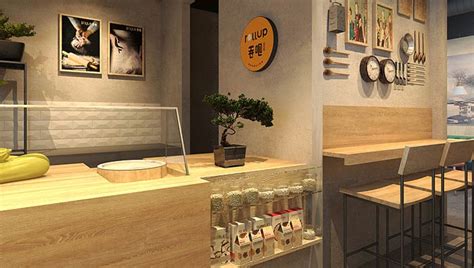 山东·济南橙满杯饮品店设计方案|空间|室内设计|洛瑜 - 原创作品 - 站酷 (ZCOOL)