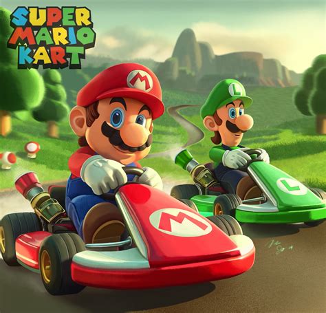 ArtStation - Mario Kart Bros