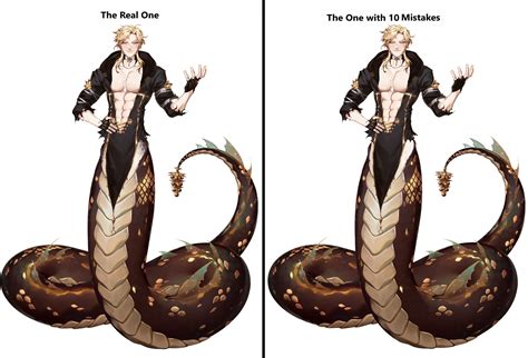 Half Human Half Snake Anime