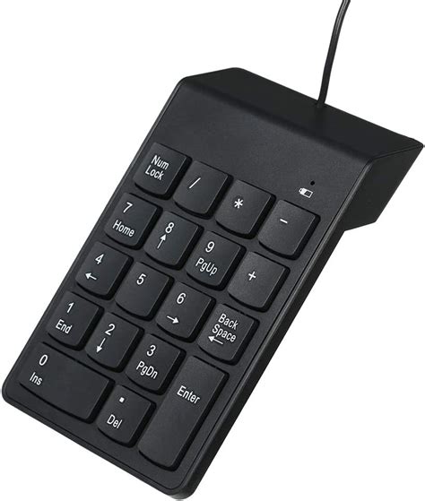Amazon.in: Buy QBM USB 2.0 Wired Numeric Keypad Slim Mini Number Pad ...