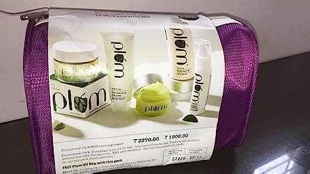 Plum Green Tea - Face Care Full Set with Kit Bag, 435 ml (Pack of 5 ...