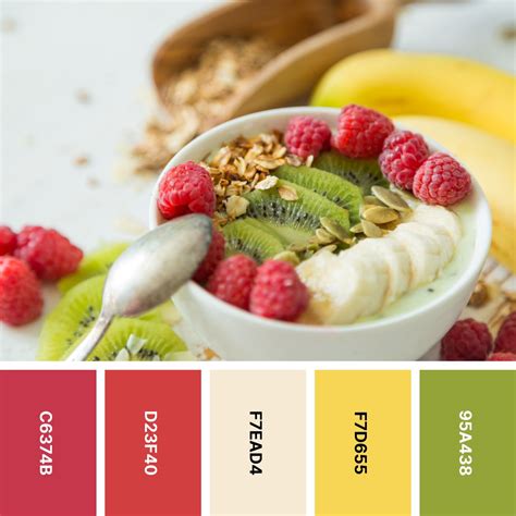 31 Food Color Palettes for Appetizing Designs | Color Meanings