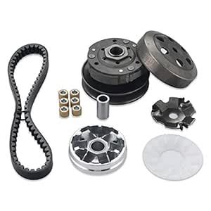 necaces Gy6 50cc clutch set，include clutch Assembly and Variator ...