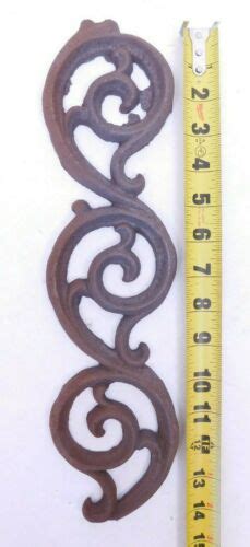 Vintage Pediment Cast Iron Scroll Curve Spiral Wall India | Ubuy