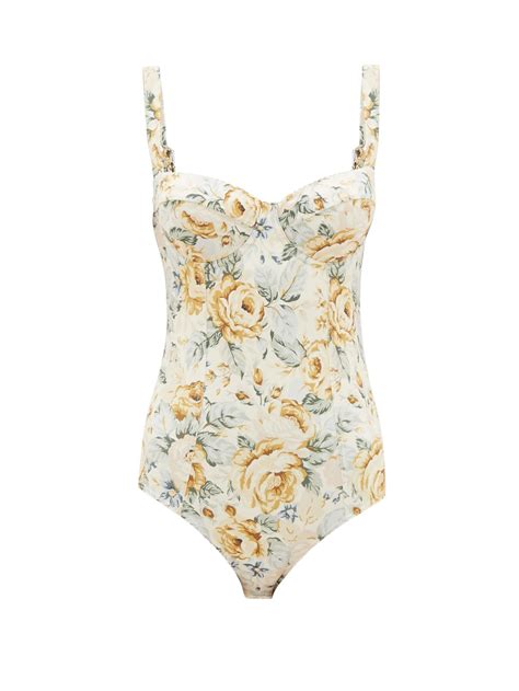Women’s Designers | Shop at MATCHES | Floral print swimsuits, Swimsuits ...