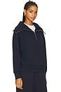 Varley Catherine Half Zip Sweatshirt in Sky Captain | REVOLVE