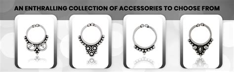 Nemichand Jewels Pure Silver(chandi) Nose Pin/Traditional Clip On Nose ...