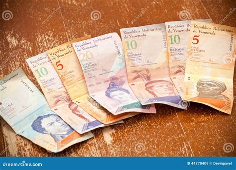 The National Currency of Venezuela Stock Image - Image of bolivares, money: 44770409