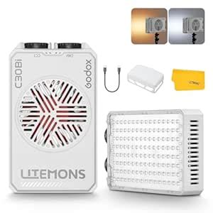 Godox Litemons C30Bi LED Light Panel | Bi-Color Portable on Camera ...