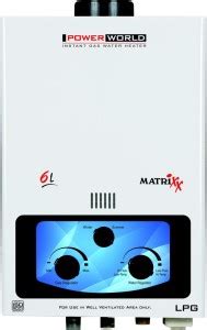 Power World Matrixx 6 L Instant Water Geyser Price in India - Buy Power ...