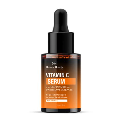 15% Vitamin C Face Serum with Niacinamide, Hyaluronic Acid & Vitamin E ...