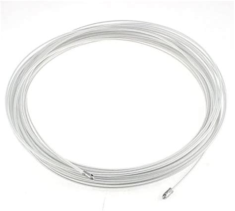ZHuidjo PVC Coated Industry Flexible 3.5mm Dia Steel Wire Rope 75Ft ...