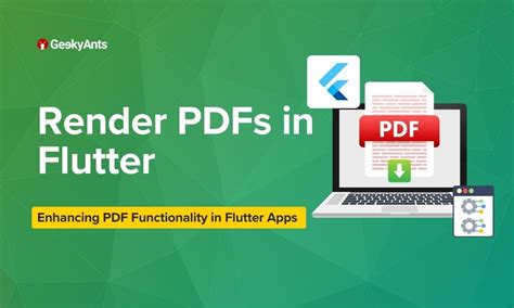 Flutter PDF View Package 的图像结果