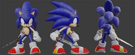 Image result for Sonic Blender Model Tutorial