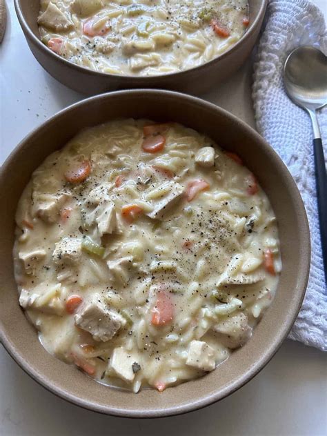 One Pot Cream Of Turkey Soup - Hungry Happens