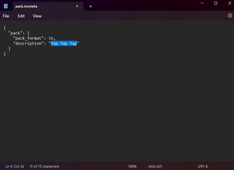 Steps for Making a Texture Pack Java 的图像结果