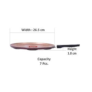 Buy Sumeet Nonstick Granite Finish PRIVA Cookware Set (Multi Snack ...