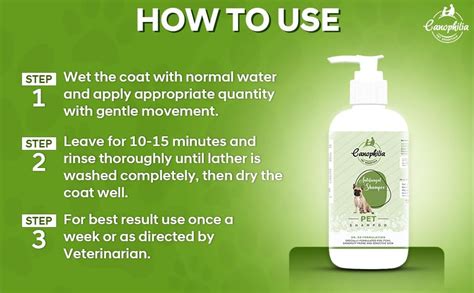 Buy Canophilia Antifungal Pet Shampoo for Dogs & Cats (300 ml) | with ...