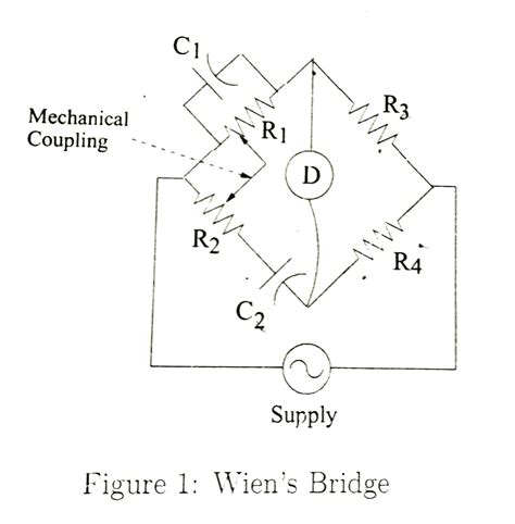 Measurement of unknown capacitance using Wien’s bridge. – ELECTRICAL ...