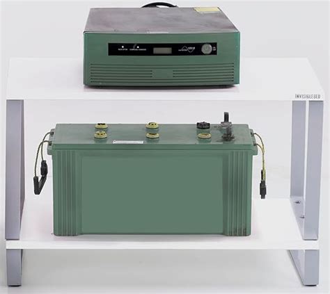 INVISIBLE BED 2-Tier Inverter Stand For Home and Office - Battery Stand ...