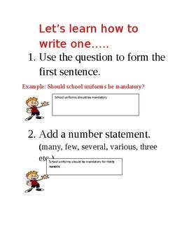 Image result for Topic Sentence Lesson