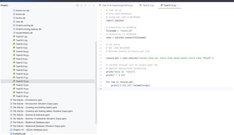 Image result for SQLite Python Code