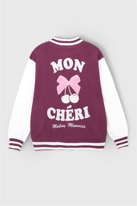 Mon Cheri Varsity Jacket | Dresses for Girls – Nap Chief