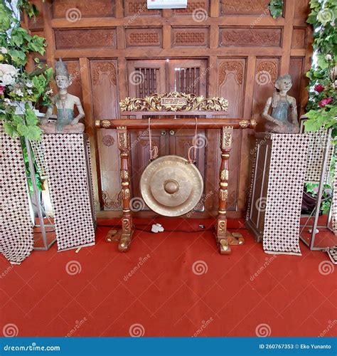 Gamelan Musical Instrument, Originating from Java, Indonesia Stock ...