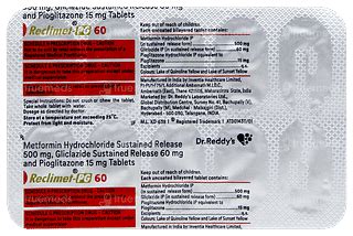Reclimet Pg 60 Mg Tablet Sr 10 - Uses, Side Effects, Dosage, Price ...