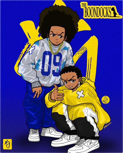 Fondo De Pantalla De Boondocks Huey Y Riley