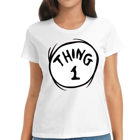 Thing 1 Emblem Vintage T-Shirt - Walmart.com