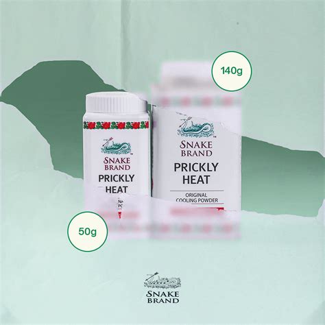 SNAKE BRAND Prickly Heat Original Cooling Powder Classic 50g – DREAMRS