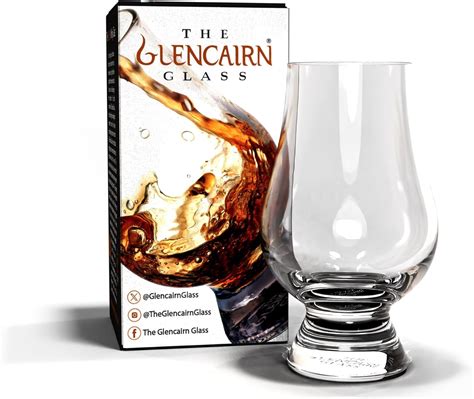 GLENCAIRN (One) - Whisky Glass Nosing Tasting Whiskey 1 2 4 6 8 Made in ...